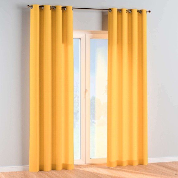 Draperie galbenă 260x130 cm Happiness - Yellow Tipi-image-1