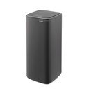 Coș de gunoi gri închis cu senzori de atingere din oțel 30 l Bo Touch – Brabantia