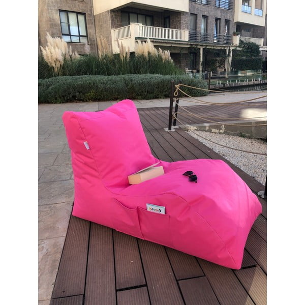 Beanbag pentru grădină roz Daybed – Floriane Garden-image-2