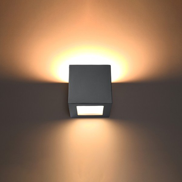 Aplică de perete gri Leo – Sollux-image-1