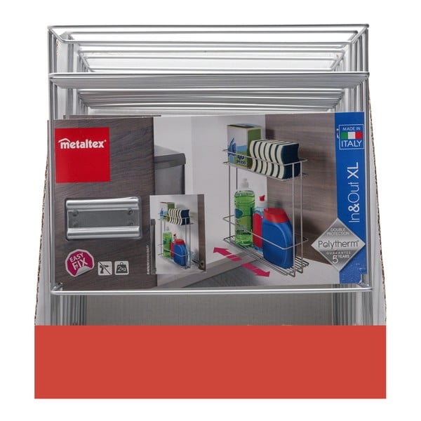 Raft extensibil cu 2 niveluri Metaltex In Out-image-3