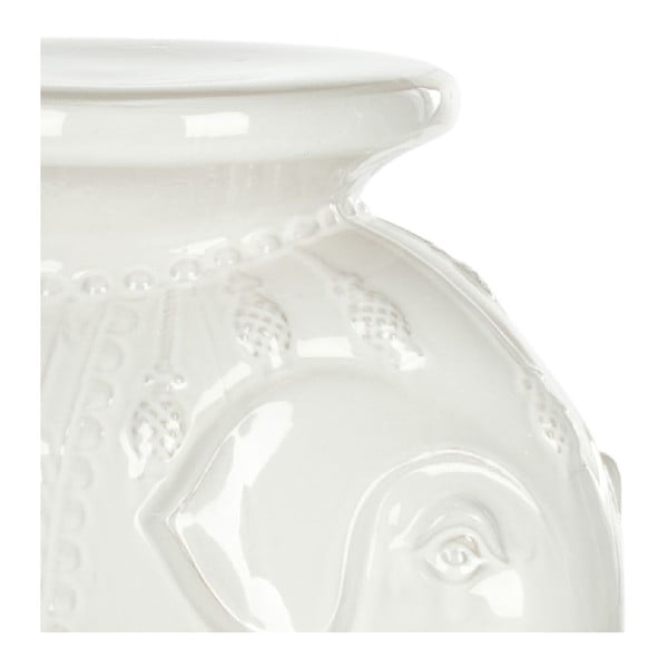 Măsuță din ceramică adecvată pentru exterior Safavieh Capri, alb-image-2