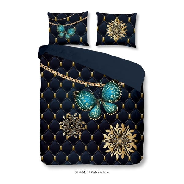 Lenjerie de pat din micropercal Muller Textiels Pure Lavanya, 200 x 240 cm