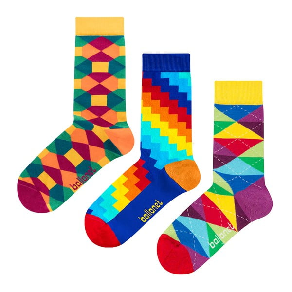 Set cadou șosete Ballonet Socks Pattern, mărimea 41-46