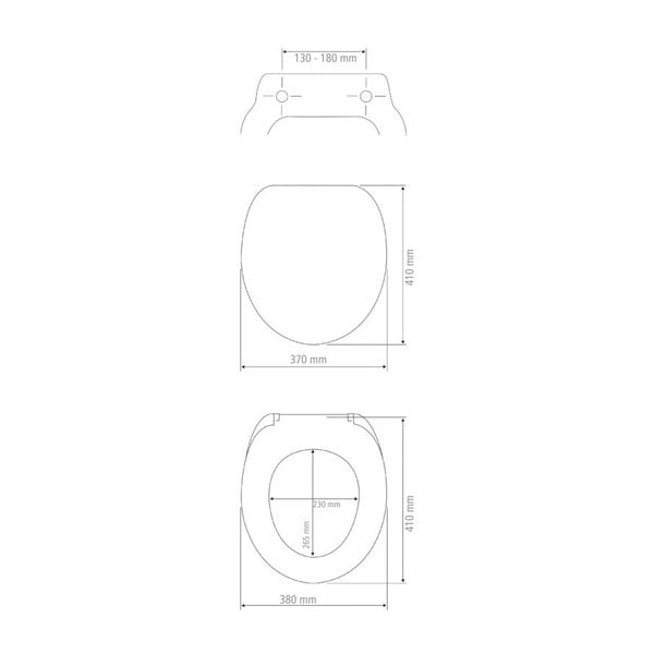 Capac WC 38 x 41 cm Prima – Wenko-image-4