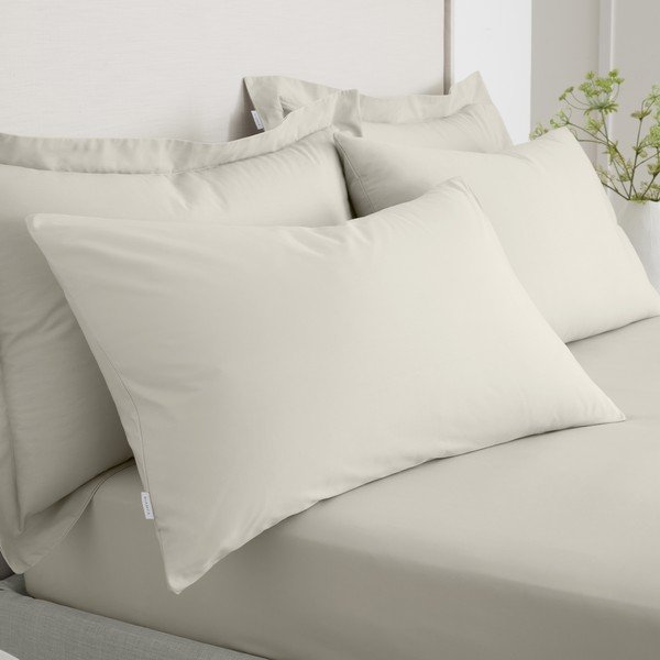 Fețe de pernă 2 buc. din bumbac percal 50x75 cm Cotton Percale – Bianca-image-2
