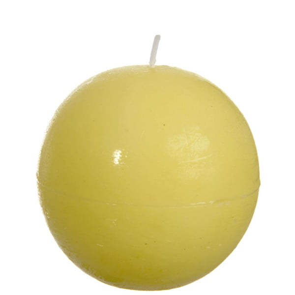 Lumânare J-Line Ball, galben