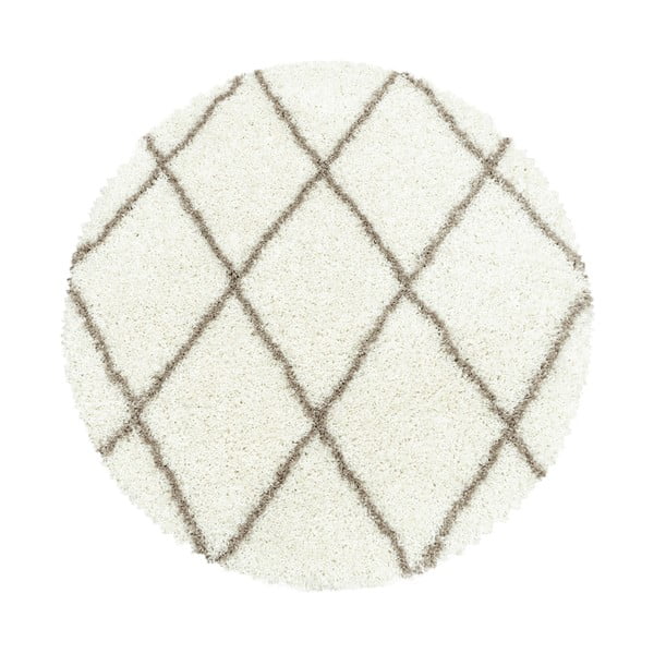 Covor crem rotund ø 120 cm Alvor – Ayyildiz Carpets