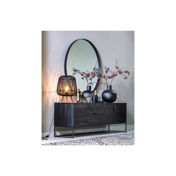 Vază din metal WOOOD Pixie, negru-image-3