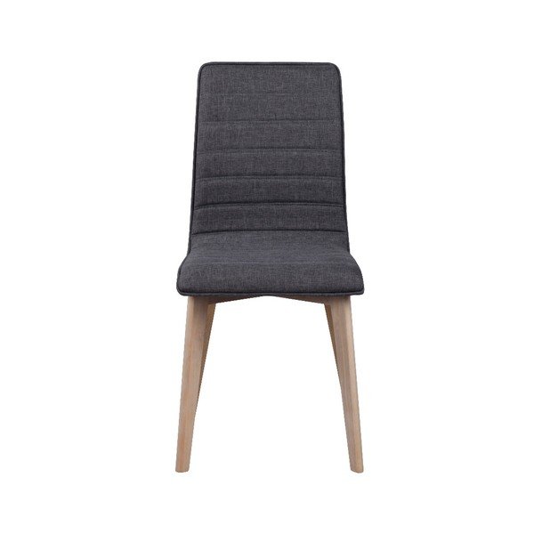 Scaun de dining cu picioare gri deschis Rowico Grace, gri închis-image-2