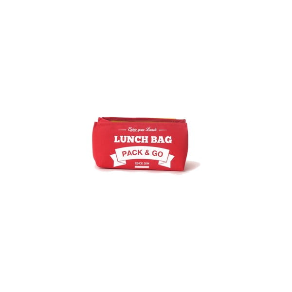 Geantă pentru gustare Pack & Go Lunch Red