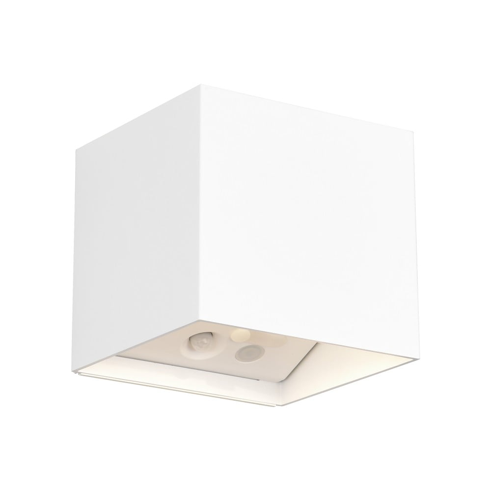 Corp de iluminat pentru exterior LED de perete cu senzor de mișcare cu USB (înălțime 10 cm) Genie – Trio