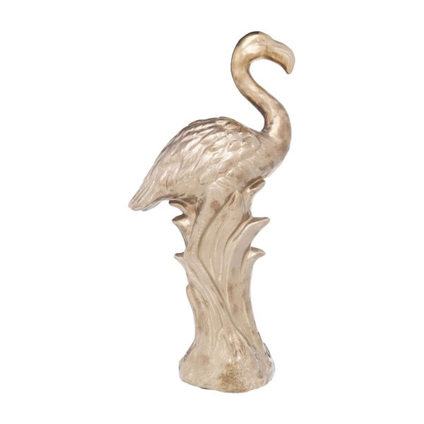 Decorațiune Kare Design Flamingo, auriu
