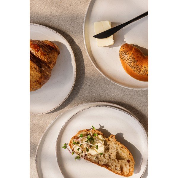 Serviciu de masă 24 buc. din gresie Snow Heart – Bonami Essentials-image-4