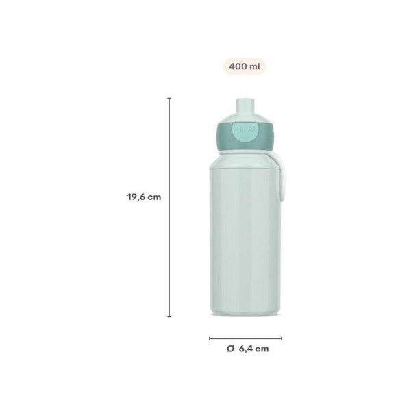 Sticlă pentru copii bej din plastic 400 ml Sunshine & Rainbow – Mepal-image-4
