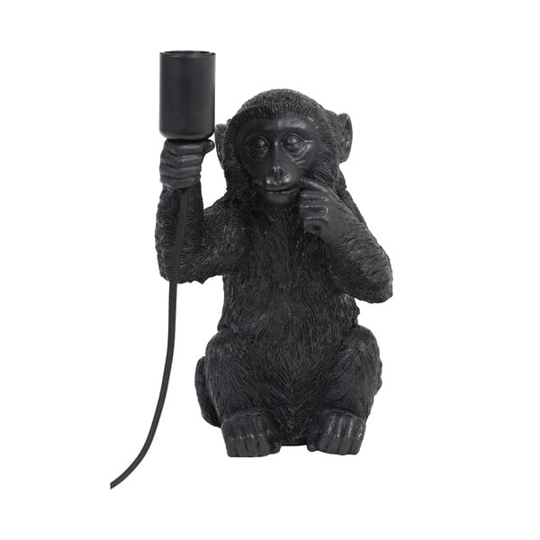 Veioză neagră (înălțime 34 cm) Monkey – Light & Living