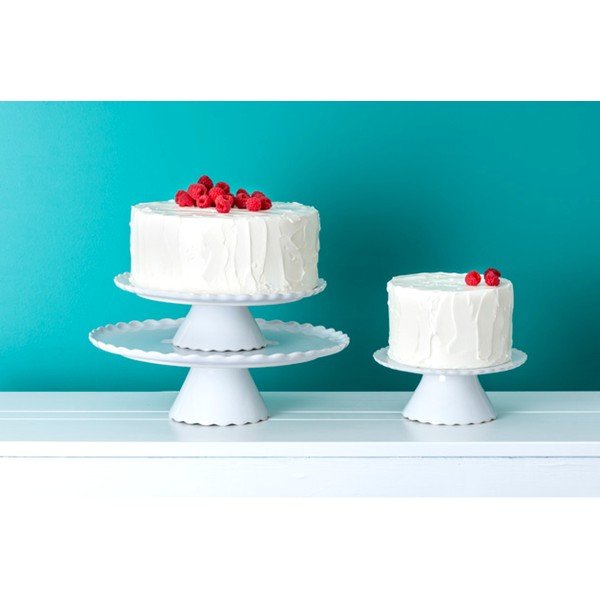 Suport din gresie pentru tort Casafina Forma, ⌀ 20,6 cm, alb-image-1