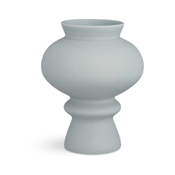 Vază din ceramică Kähler Design Kontur, înălțime 23 cm, gri albastru