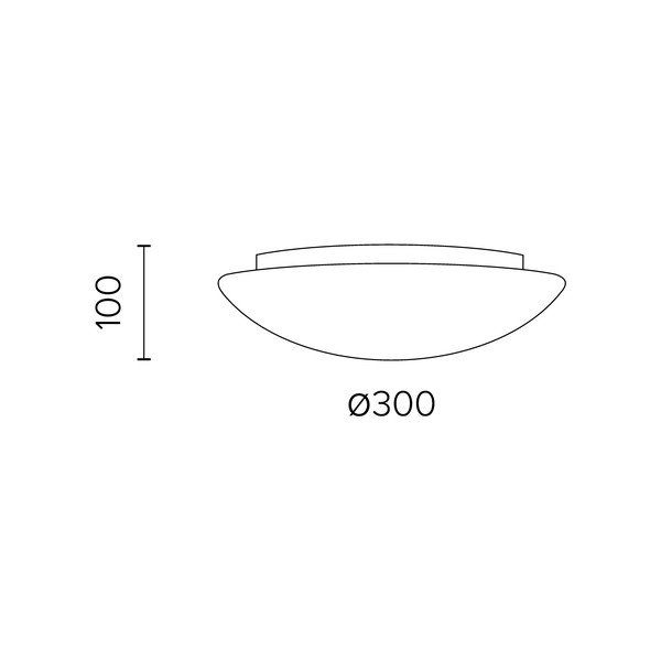 Plafonieră Sotto Luce MATO, Ø 30 cm-image-3