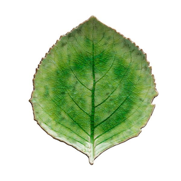 Farfurie din gresie ceramică Costa Nova Riviera, 19 x 22 cm, verde