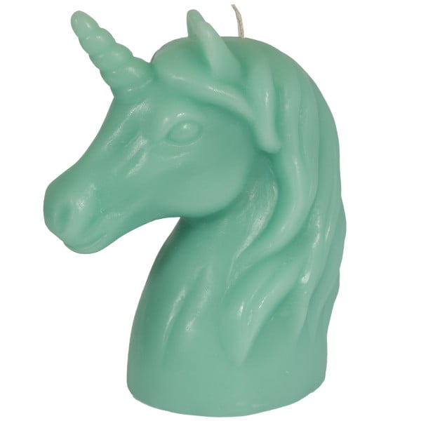 Lumânare Fisura Unicorn, verde