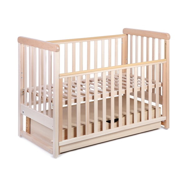 Pătuț din lemn de fag pentru copii Yappy/Kids Move, 60 x 120 cm-image-4