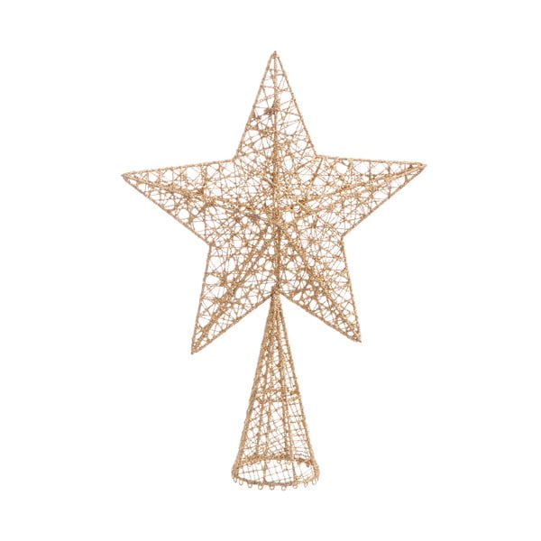 Steluță de Crăciun Unimasa Estrella, auriu