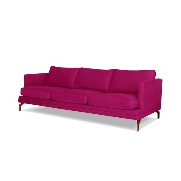 Canapea cu 3 locuri Windsor & Co. Sofas Jupiter, roz-image-2