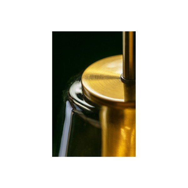 Lustră aurie cu abajur din metal/cu abajur din sticlă ø 17 cm Lime – GTV-image-2