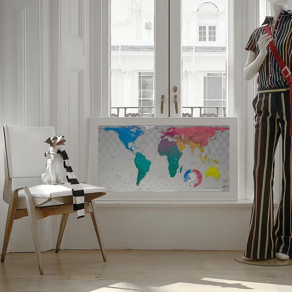 Harta lumii Future Map 101 x 58 cm-image-1