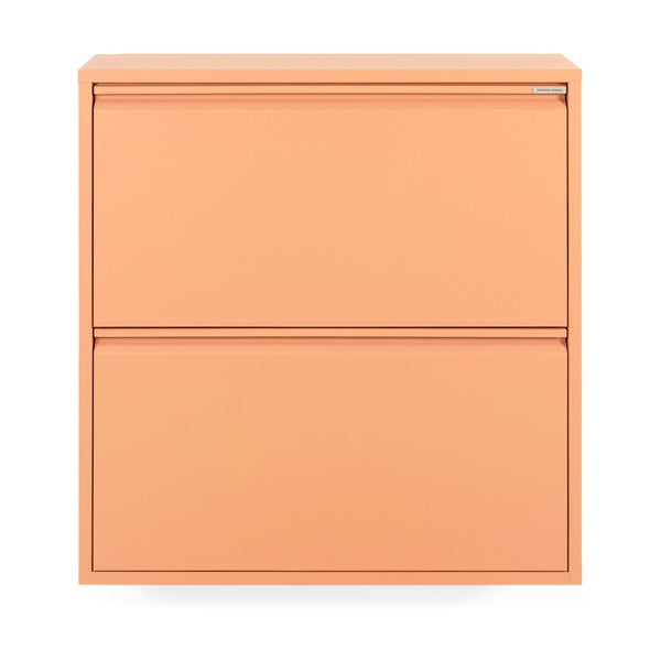 Pantofar somon cu deschidere înclinată din metal 75x77,5x22,5 cm Billy – Spinder Design-image-3