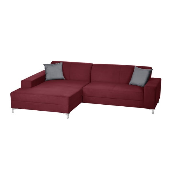 Canapea cu șezlong pe partea stângă Florenzzi Bossi, roșu