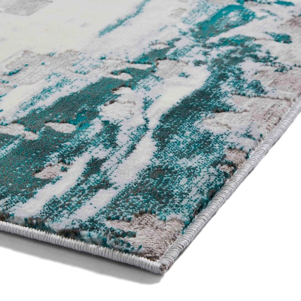 Covor Think Rugs Apollo, 120 x 170 cm, gri-verde-image-4