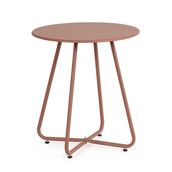 Măsuță de grădină rotundă din oțel ø 45 cm Jable – Bizzotto