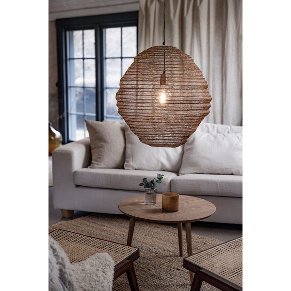 Lustră aurie cu abajur din metal ø 50 cm Tazza – Markslöjd-image-2