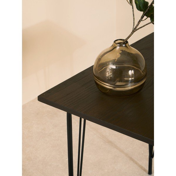 Masă de dining din lemn de ulm ø 80 cm District – Premier Housewares-image-3