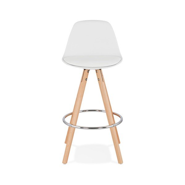 Scaun de bar Kokoon Anau, înălțime 64 cm, alb-image-2