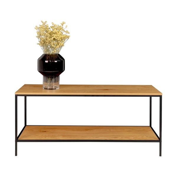 Comodă TV cu aspect de lemn de stejar 36x45 cm Vita - House Nordic-image-4