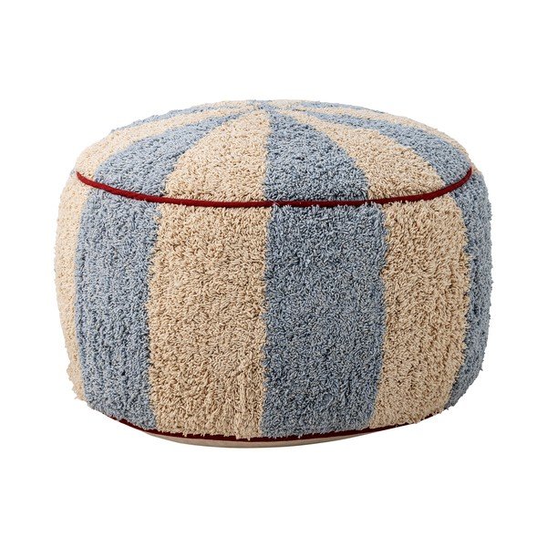Puf pentru copii albastru deschis/bej Charoline – Bloomingville Mini