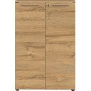 Dulap gri antracit cu aspect de lemn de stejar 80x120 cm Agenda – Germania