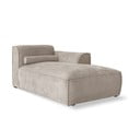 Modul pentru canapea bej (cu colț pe partea dreaptă) Flex Felix – Miuform