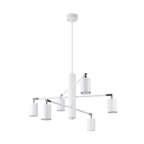 Lustră albă din metal Virta – Sollux