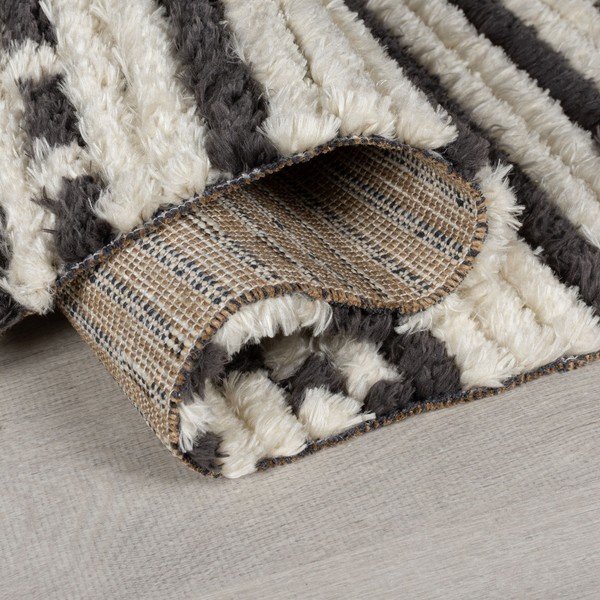 Covor negru-alb 160x230 cm Sabri – Flair Rugs-image-2