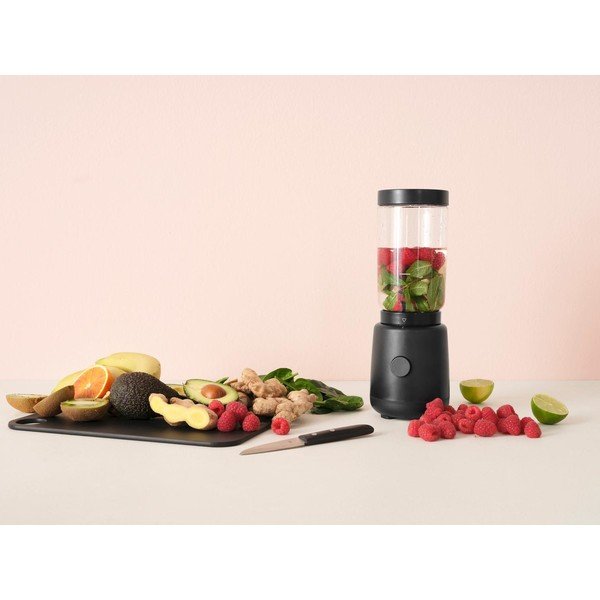 Blender negru tip blender de masă din plastic Foodie – RIG-TIG-image-2