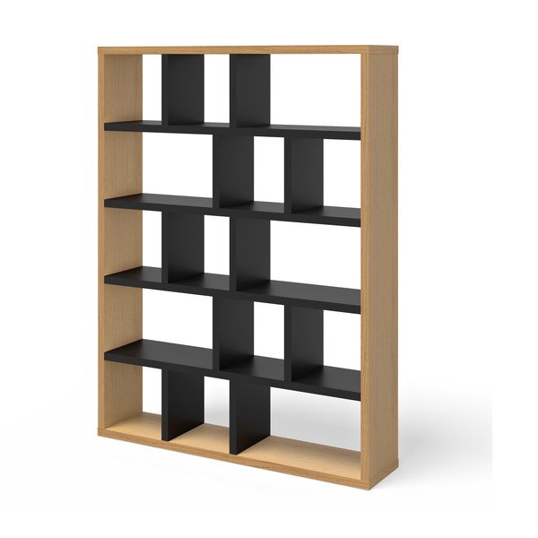 Bibliotecă negru-natural 150x198 cm Berlin – TemaHome-image-3