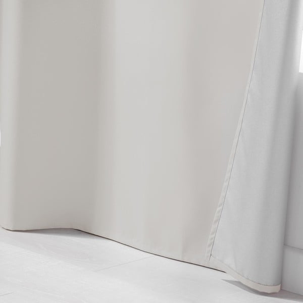 Draperie bej termoizolantă 140x260 cm Icemount – douceur d'intérieur-image-3
