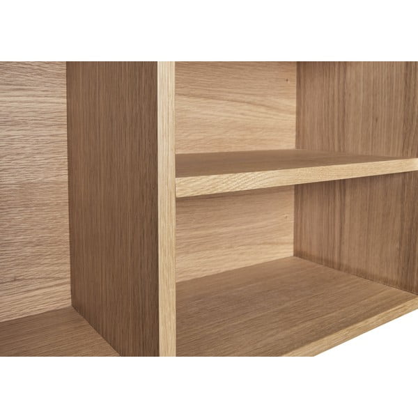 Raft de perete în decor de lemn de stejar Collect - Hübsch-image-3