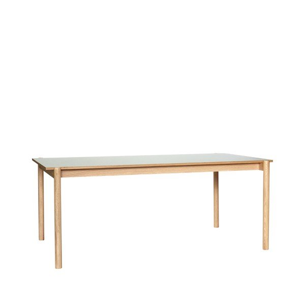 Masă de dining din lemn de stejar 107x190 cm Oblique – Hübsch