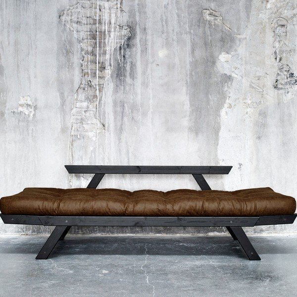 Canapea Karup Vintage Bepop Black/Mocca-image-1