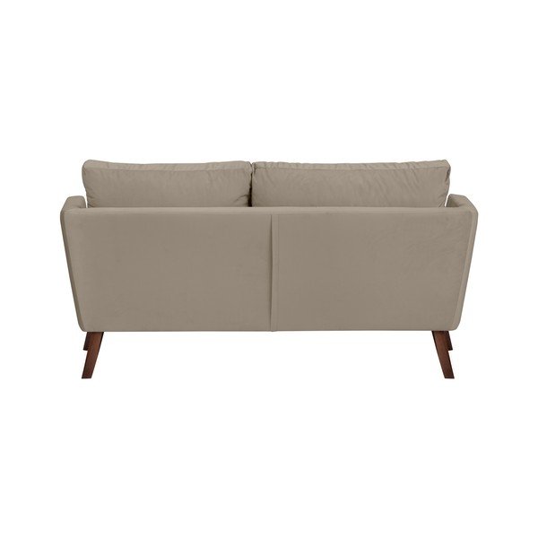 Canapea cu 3 locuri Mazzini Sofas Elena, cu șezlong pe partea stângă, bej închis-image-2